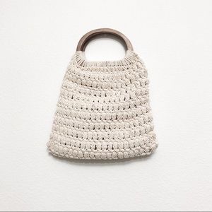 Macrame Tote Handbag (Universal Thread)